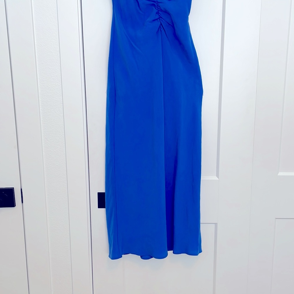 NWT Cobalt blue midi dress in small - Picture 3 of 6